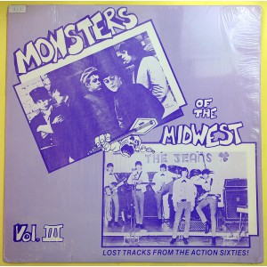 Various MONSTERS OF THE MIDWEST Vol. III (Not On Label – 1003) USA 1987 compilation LP of 60's rare 45's (Garage Rock) Various MONSTERS OF THE MIDWEST Vol. III (Not On Label – 1003) USA 1987 compilation LP of 60's rare 45's (Garage Rock)